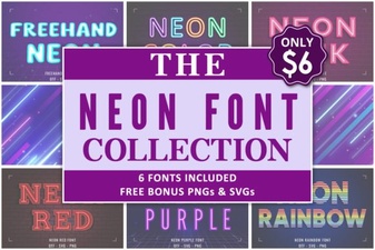 Neon Collection Font: Bold Designs & Creative Ideas
