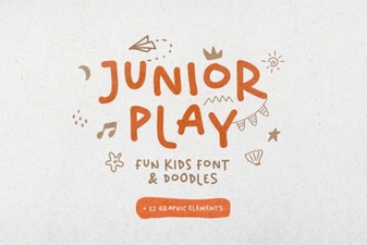 Modern & Friendly Fonts for Junior Design Projects
