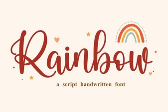 Add Colorful Style with a Rainbow Font